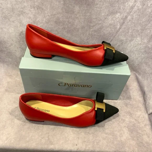 C.Paravano Slip on Dressy Flats - Picture 3 of 6